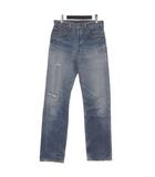 リーバイス Levi's 501 デニム パンツ ジーンズ ダメージ加工 553刻印 USA製 インディゴ W32