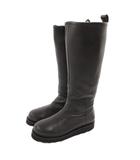 カミナンド caminando RIDING LONG BOOTS ロングブーツ 7 黒 ブラック /ML