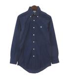 ブルックスブラザーズ BROOKS BROTHERS ボタンダウン シャツ 長袖 ネイビー XS