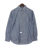 ブルックスブラザーズ BROOKS BROTHERS タグ付き ドット シャツ 長袖 ブルー XS