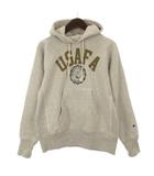 チャンピオン CHAMPION REVERSE WEAVER パーカー スウェット プルオーバー グレー M 260608E