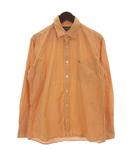 ザ スコッチ ハウス The Scotch House シャツ 長袖 総柄 オレンジ L