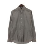 ポロ ラルフローレン POLO RALPH LAUREN チェック シャツ 長袖 ブラック S 260618E