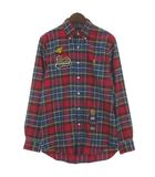ポロ ラルフローレン POLO RALPH LAUREN ポロベア チェック シャツ 長袖 レッド SP