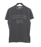 モンクレール MONCLER Tシャツ カットソー 半袖 ロゴプリント グレー M