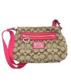 コーチ COACH ポピー シグネチャー ショルダーバッグ ベージュ ☆AA★