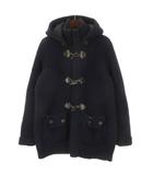 バーク Bark ニット ダッフルコート ウール ネイビー M 260713E