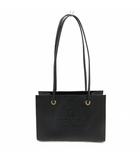 フェンディ FENDI エピ ショルダーバッグ レザー ロゴ型押し ブラック ☆AA★