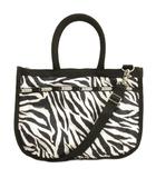レスポートサック LesportSAC ゼブラ柄 トート バッグ ショルダー ブラック ホワイト 260713E 鞄