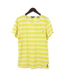 スコッチ&ソーダ SCOTCH & SODA Tシャツ ボーダー 半袖 イエロー M