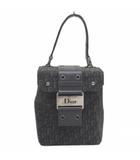 ディオール Dior トロッター ミニ バニティバッグ ポーチ ブラック ☆AA★