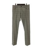 バーバリーブラックレーベル BURBERRY BLACK LABEL グレンチェック パンツ グレー系 260807E