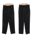 ザラ ZARA まとめ売り 2本セット テーパードパンツ  XS✕2 黒 ブラック 紺 ネイビー シャーリングウエスト /SX
