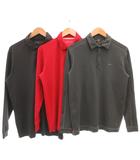 ナイキゴルフ NIKE GOLF 長袖ポロシャツ おまとめ 3点セット M L マルチカラー ボーダー柄 セットインスリーブ /JI ■GY09