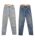 リーバイス Levi's デニム ジーンズ 2点セット おまとめ W28 L32 インディゴ フルレングス 610 /SC ■GY09