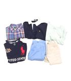ラルフローレン RALPH LAUREN ポロシャツ パンツ まとめ売り 6点セット 長袖 130cm マルチカラー チェック柄 /IL ■GY09