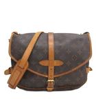 ルイヴィトン LOUIS VUITTON モノグラム ソミュール30 ショルダーバッグ M42256 ブラウン ■GY09