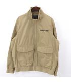 アヴィレックス AVIREX ジャケット ジップアップ ベージュ系 L 6122097 ■GY09