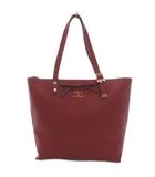ジルバイジルスチュアート JILL by JILLSTUART ジュエルユースフルトートバッグ ハンドバッグ 肩掛け ロゴ レザー ボルドー /GV ■GY09