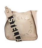 ステラマッカートニー STELLA McCARTNEY ショルダーバッグ クロスボディ ロゴ パンチング 白 ホワイト /NL