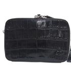 コーチ COACH チャーター クロスボディ ショルダーバッグ ブラック クロコ型押し CW431