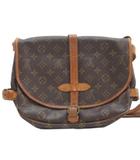 ルイヴィトン LOUIS VUITTON モノグラム ソミュール30 ショルダーバッグ ブラウン系 M42256 ジャンク