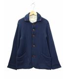ヴォー VOO ボタンアップ ニット ジャケット 3 NAVY(ネイビー) 秋冬