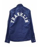 フランクリン&マーシャル FRANKLIN&MARSHALL バックプリント 長袖 ポケット シャツ S NAVY(ネイビー) 春秋