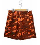 シュプリーム SUPREME 2025SS Small Box Sweatshort スモール ボックロゴ スウェット ショーツ ハーフパンツ M ORANGE CAMO(オレンジカモ)