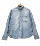 イェッカヴェッカ YECCA VECCA シャンブレー ボタンダウン シャツ F インディゴ