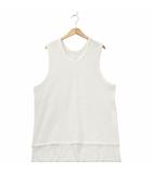 スーパーサンクス SUPERTHANKS メッシュ レイヤード タンクトップ M WHITE ホワイト ST162 CS001