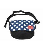 マンハッタンポーテージ Manhattan Portage ドット柄 ショルダーバッグ メッセンジャーバッグ BLACK × WHITE × NAVY ブラック × ホワイト × ネイビー