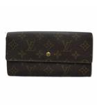 ルイヴィトン LOUIS VUITTON ヴィンテージ M61723 モノグラム ポシェット ポルト モネ クレディ 長財布