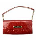 ルイヴィトン LOUIS VUITTON M93543 モノグラム・ヴェルニ サンセット・ブルーバード 2way ショルダー クラッチバッグ