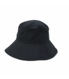 マウジー MOUSSY リネン コットン ブレンド ハット 帽子 F ブラック