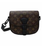 ルイヴィトン LOUIS VUITTON M47060 モノグラム・マカサー モンスリPM ショルダーバッグ