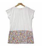 ユニクロ UNIQLO グラフィック チュニック Tシャツ M ホワイト
