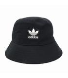 アディダス adidas BUCKET HAT AC バケットハット AC OSFM(57-60cm) BLACK/WHITE(ブラック/ホワイト)