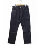 シュガーケーン SUGAR CANE SC41937US USA製 13oz BLUE DENIM WAIST OVERALLS シンチバック リジット セルビッチ ストレート デニムパンツ W31