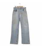 リーバイス Levi's USA製 501 80s ヴィンテージ 刻印524 エルパソ工場 セルビッチ 赤耳 ストレート ボタンフライ デニムパンツ ジーンズ W31/L36 INDIGO インディゴ