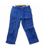 レイジブルー RAGEBLUE コットン ストレッチ クロップドパンツ L ブルー