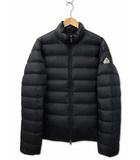 ピレネックス Pyrenex HMU009P0009 FLOW ナイロン/ボンディング素材 ジップ ダウンジャケット M BLACK(ブラック)