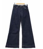 ベーシック ワイド デニムパンツ ジーンズ S INDIGO インディゴ 131-9130004