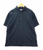 タケオキクチ TAKEO KIKUCHI キルト ジャガード 半袖 プルオーバー ポロシャツ 5 NAVY(ネイビー) 春夏