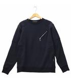 ロアー roar CORDURA CREWNECK コーデュラ クルーネック ジップポケット スウェット 1 BLACK ブラック 23FGT-04A