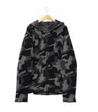 COZYCHIC CAMO ZIP UP HOODIE コージーシック カモフラージュ柄 ジップアップ フーディー パーカー S GRAY グレー BDMCC1033