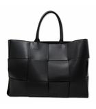 マキシイントレチャート ラージ アルコ トートバッグ ポーチ付き BLACK(ブラック)