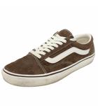 バンズ VANS 27cm OLD SKOOL オールドスクール スエード ローカット スニーカー US9 CHOCO チョコ V36CF SUEDE