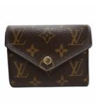 ルイヴィトン LOUIS VUITTON M62472 モノグラム ポルトフォイユ・ヴィクトリーヌ 三つ折り ウォレット 財布