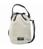 エルエルビーン L.L.BEAN 宝島社 otona MUSE 12月号 付録 巾着 ボアポシェット WHITE(ホワイト)